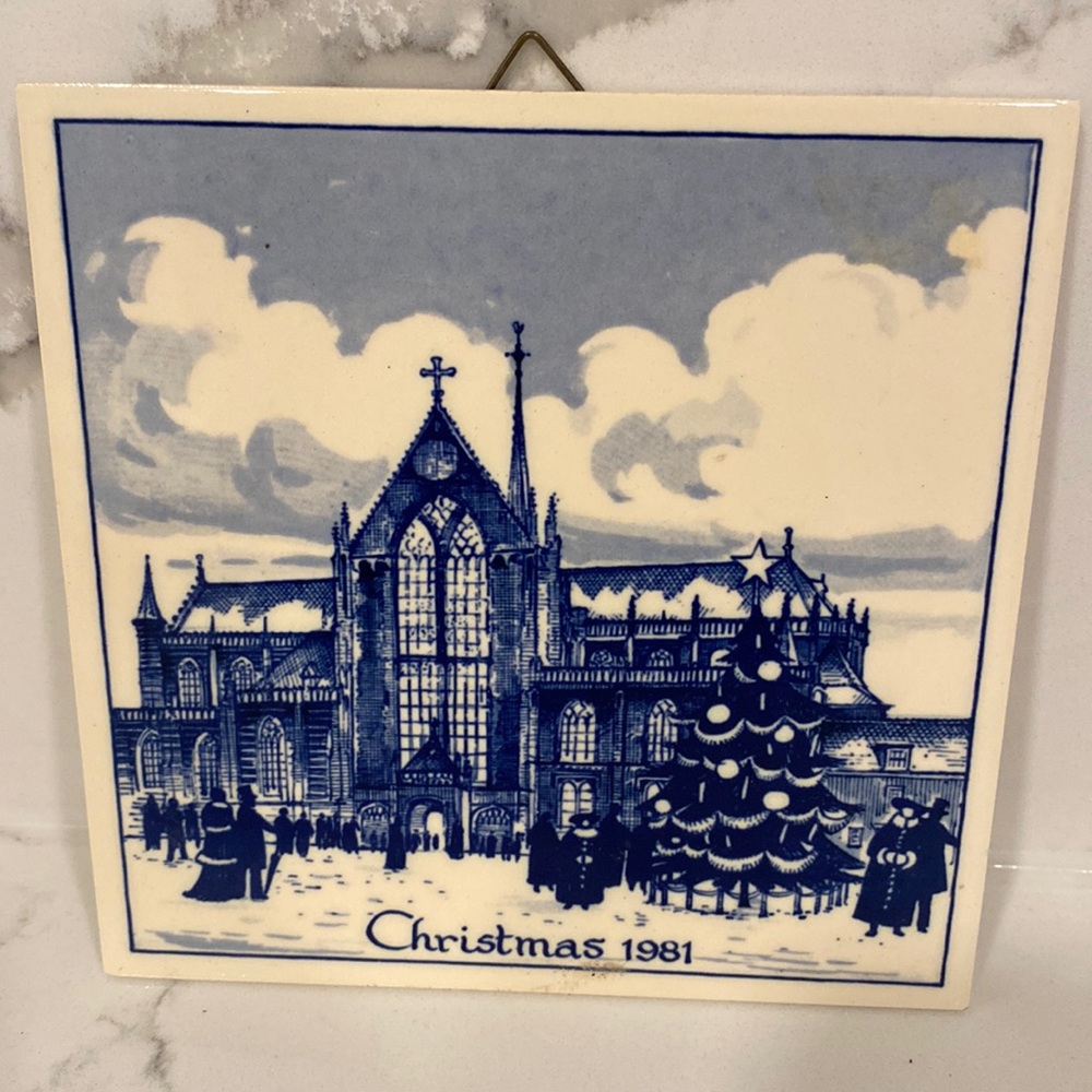 Delfts Schoonhoven Holland Handmade Tile